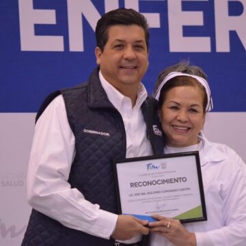 Reconoce Gobernador labor de enfermeras y enfermeros de Tamaulipas.