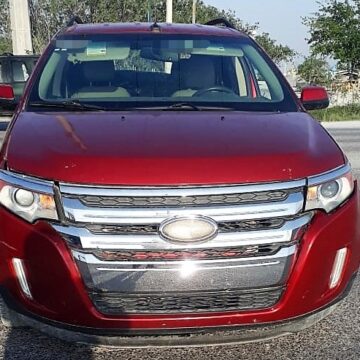 carro Comunicado de la Secretaría de Seguridad Pública del estado de Tamaulipas.