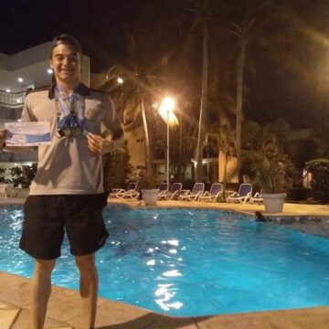 nadador Tiene Tamaulipas Nadador Multimedallista