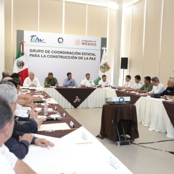 Comunicado del Grupo de Coordinación Estatal para la Construcción de la Paz