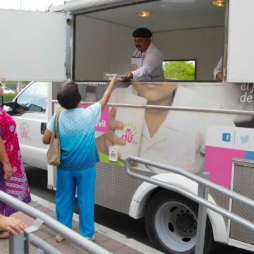 DIF-074-2019.-Continúa DIF Tamaulipas llevando alimentos a hospitales del Estado (7) Continúa DIF Tamaulipas llevando alimentos a hospitales del Estado.