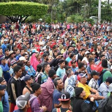 En México, al menos 24 mil centroamericanos esperan respuesta de EUA