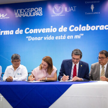 Colabora UAT con DIF Tamaulipas en programa de donación de sangre