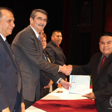Preside Rector graduación en la Facultad de Ingeniería de Tampico