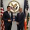 Gobernador de Tamaulipas se reúne con autoridades del Departamento de Policía de Nueva York