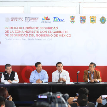 Se reúnen en Tamaulipas Gobernadores de la Comisión de Seguridad de la CONAGO.