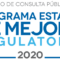 Programa Estatal de Mejora Regulatoria 2020