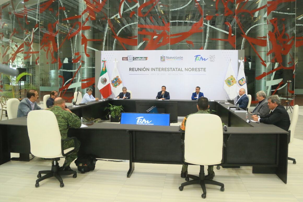 Continúan Tamaulipas, Nuevo León y Coahuila, sumando esfuerzos ante COVID-19