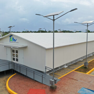 El hospital en Tampico es el segundo de 8 que construye el Gobierno de Tamaulipas para atender casos graves y muy graves del coronavirus