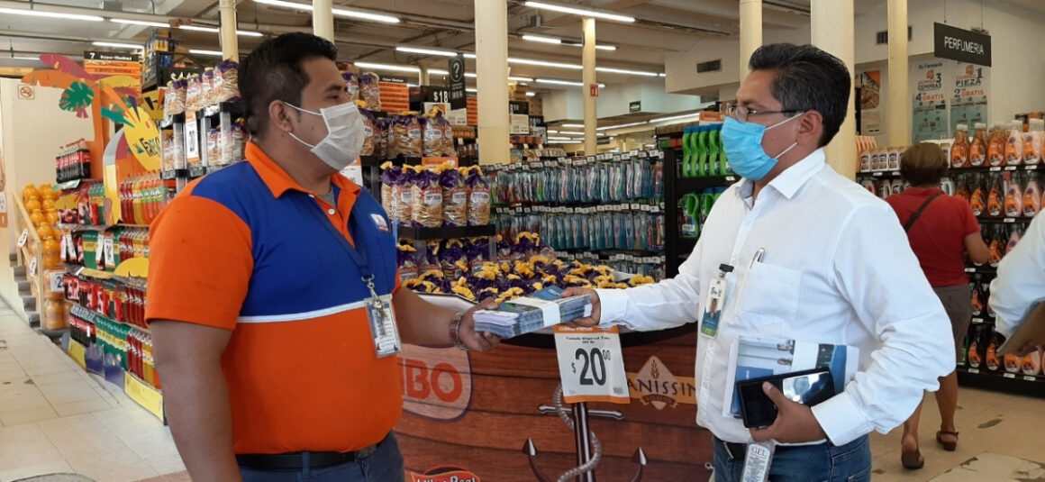 Empresarios y comerciantes de Tamaulipas hacen frente común para prevenir COVID-19