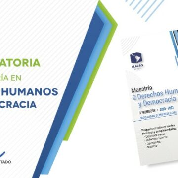 Maestría en Derechos Humanos y Democracia