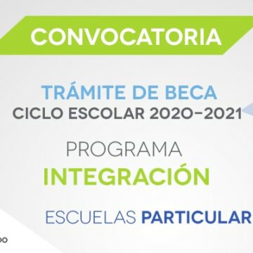 Beca Programa Integración 2020-2021