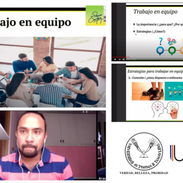 Imparten a estudiantes el Taller sobre trabajo en equipo