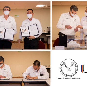 Firman la UAT y sindicato académico contrato colectivo laboral