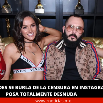 Lana Rhoades se burla de la censura en Instagram y posa totalmente desnuda