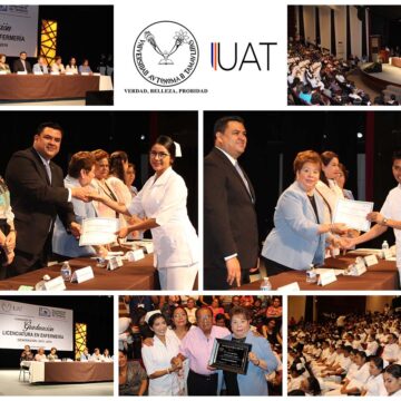 enfermería_tampico_18_06 Celebra graduación Facultad de Enfermería de Tampico