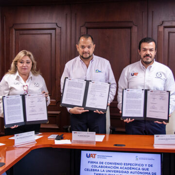 foto-3-conevnio-COBAT-27-05-2022 La UAT y el COBAT hacen alianza por la educación media superior en Tamaulipas