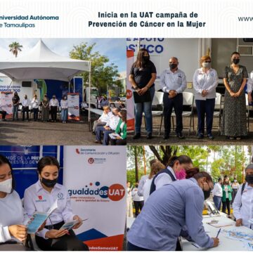 Inicia en la UAT campaña de Prevención de Cáncer en la Mujer
