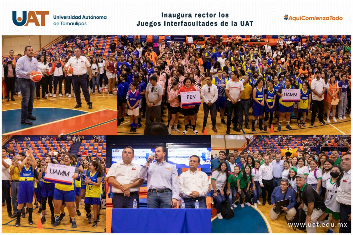 6 (13) Inaugura rector los Juegos Interfacultades de la UAT 2022