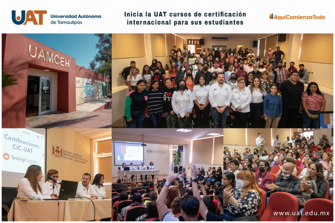 6 (2) Capacita UAT a estudiantes para la certificación internacional en competencias tecnológicas