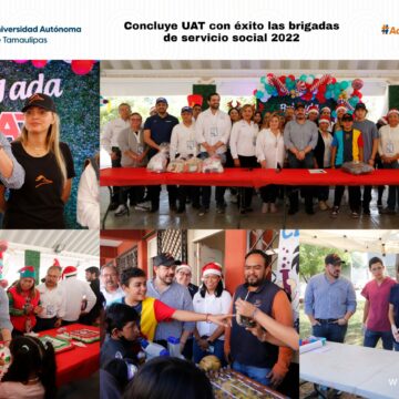 Concluye UAT con éxito las brigadas de servicio social 2022
