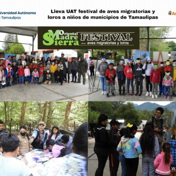 30 Lleva UAT festival de aves migratorias y loros a niños de municipios de Tamaulipas