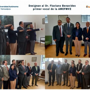 Designan al Dr. Flaviano Benavides primer vocal de la AMEFMVZ