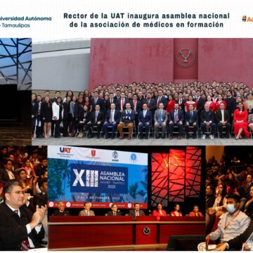 03 Inaugura rector de la UAT asamblea nacional de médicos en formación