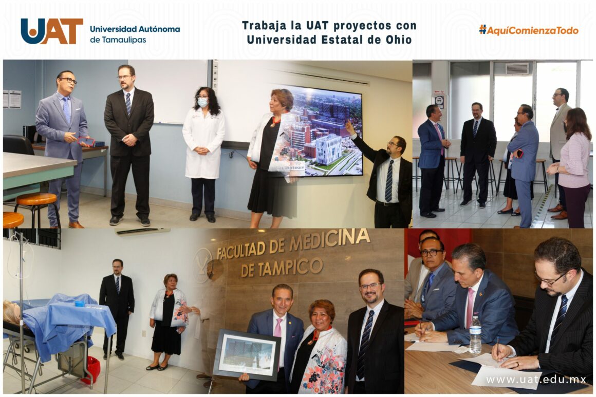 28 Inicia UAT vinculación con prestigiado centro médico de los Estados Unidos