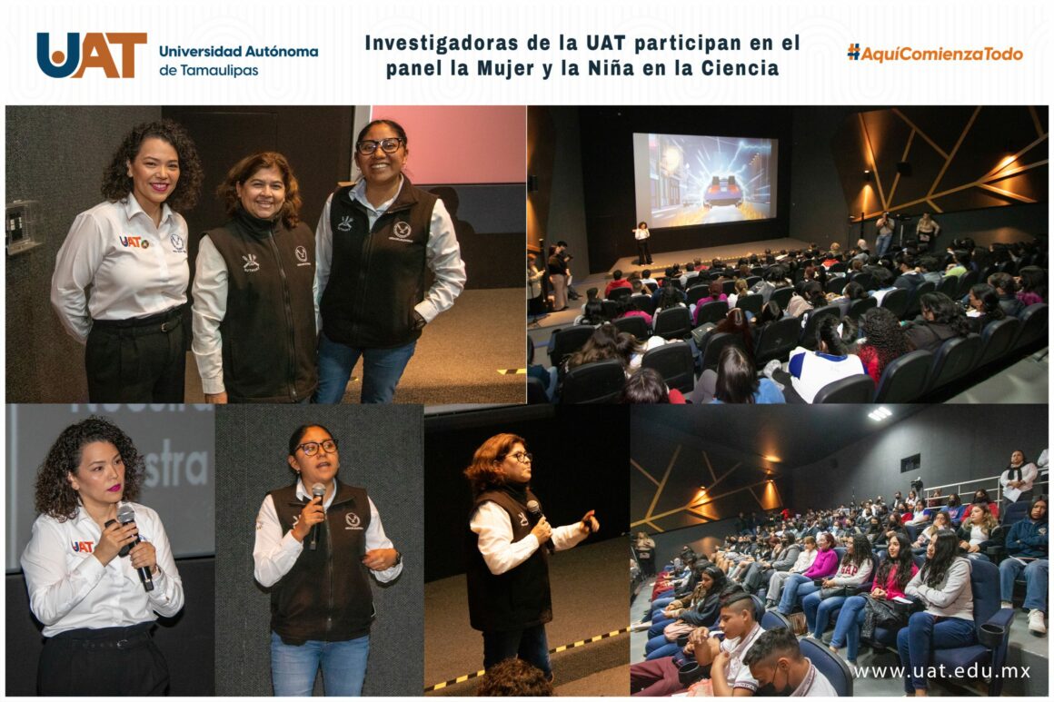 6 (3) Investigadoras de la UAT participan en el panel “La mujer y la niña en la ciencia”