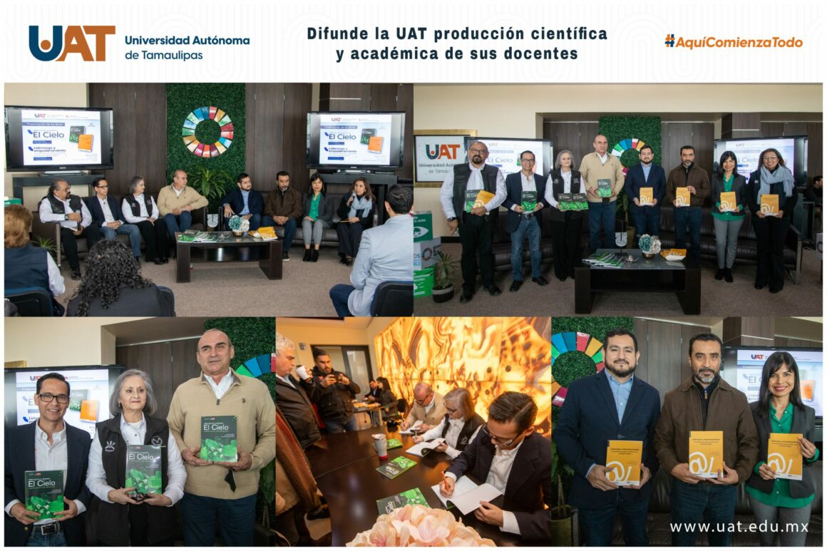 6 (4) Difunde UAT la producción científica y académica de sus docentes