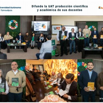 Difunde UAT la producción científica y académica de sus docentes