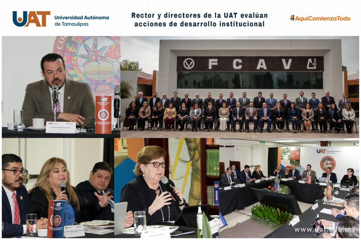 6c Rector y directores de la UAT evalúan acciones de desarrollo institucional