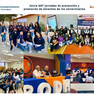 Inicia UAT jornadas de prevención y promoción de derechos de los universitarios