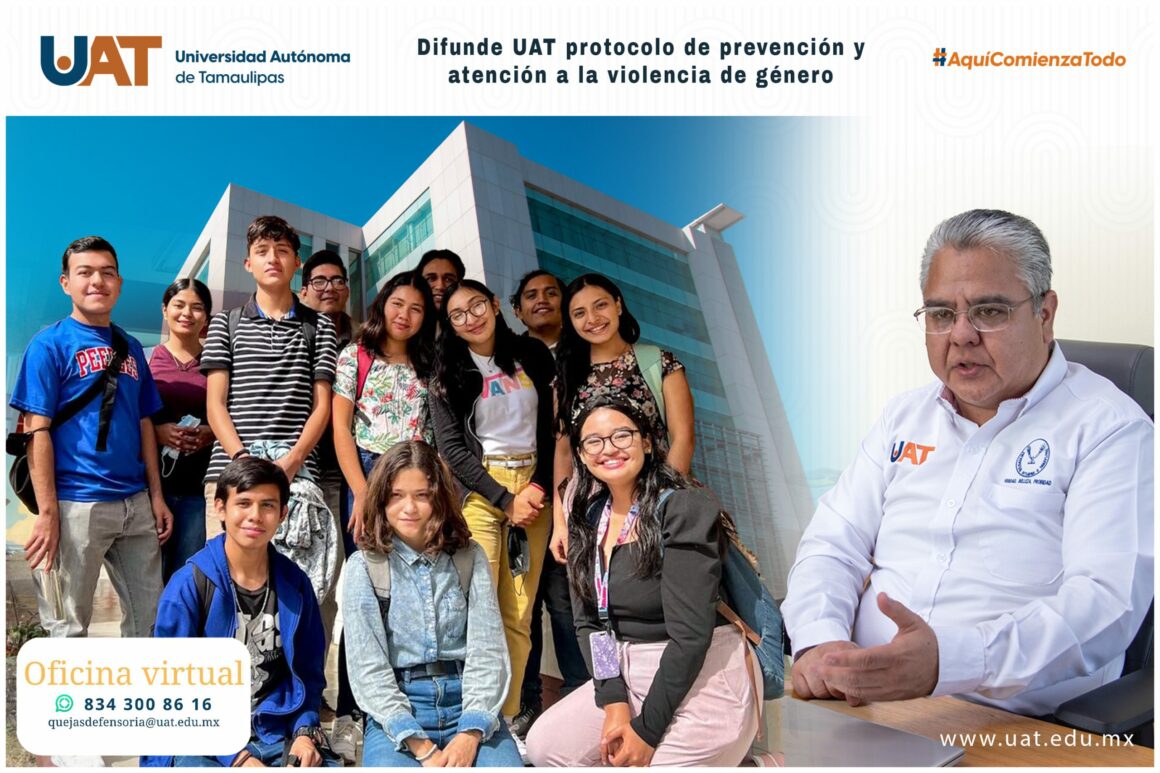 foto 1 violencia de género 12 02 2023 Difunde UAT protocolo de atención a la violencia de género