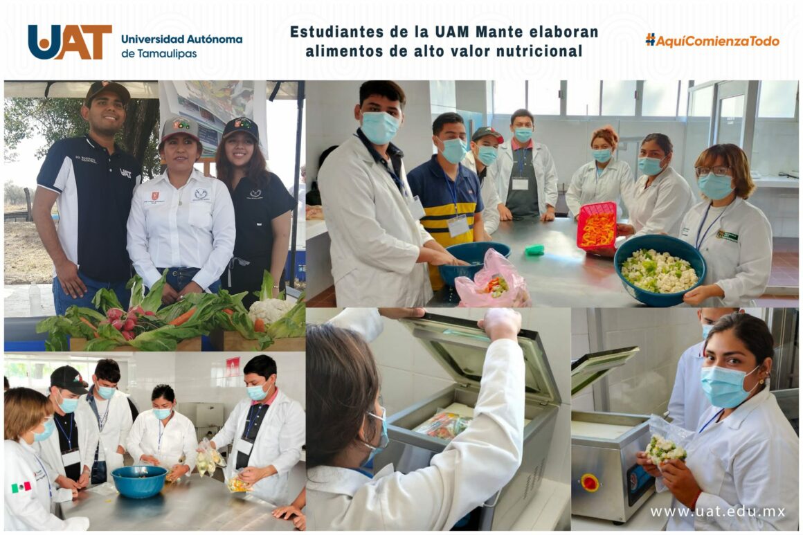 20 Estudiantes de la UAM Mante elaboran alimentos de alto valor nutricional