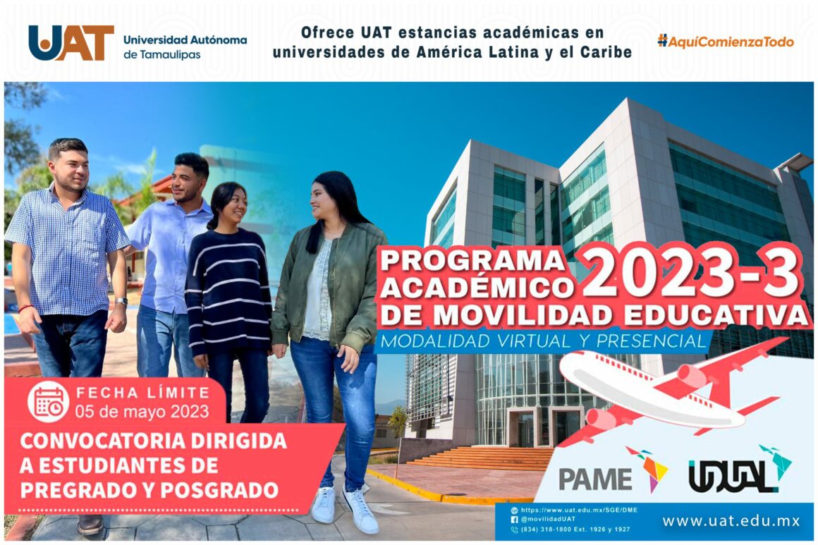 6 (12) Ofrece la UAT programa de estancias académicas en universidades de América Latina y el Caribe