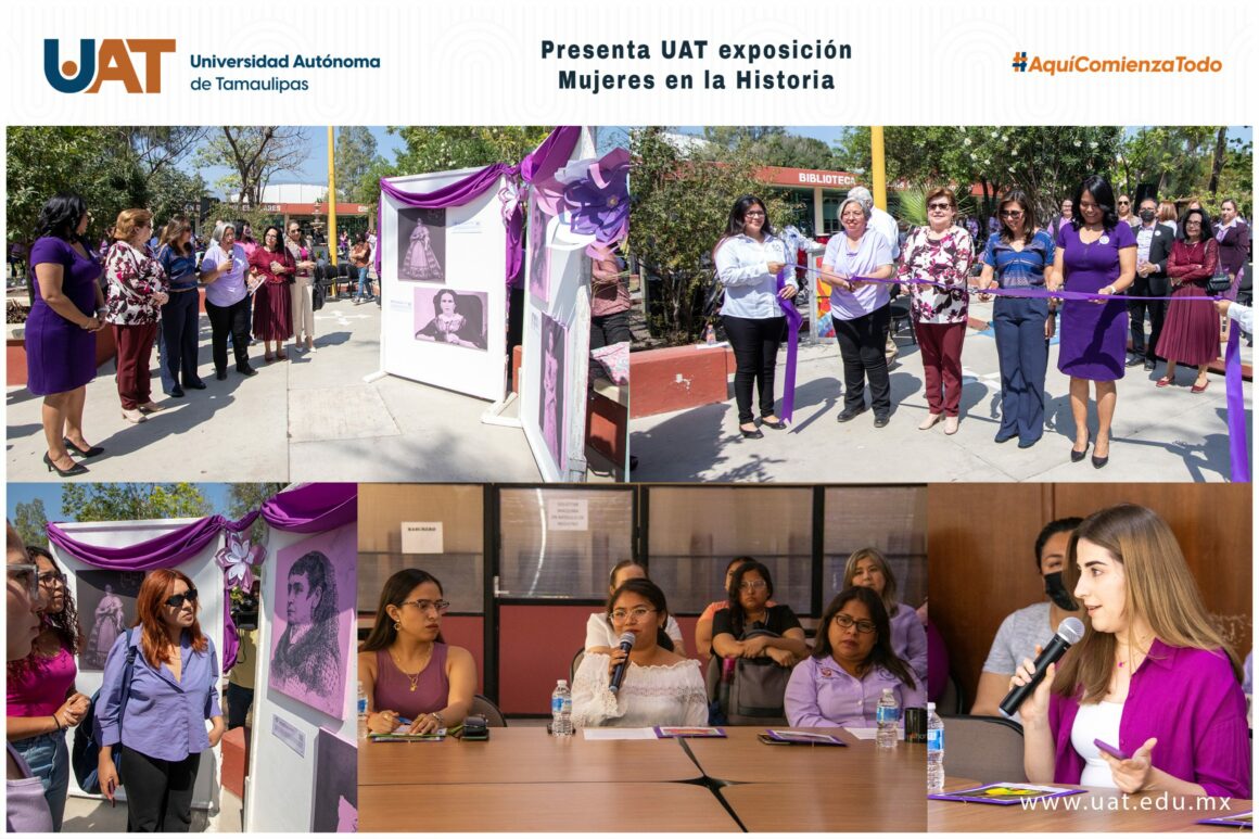 6 (7) Presenta UAT exposición de mujeres en la historia