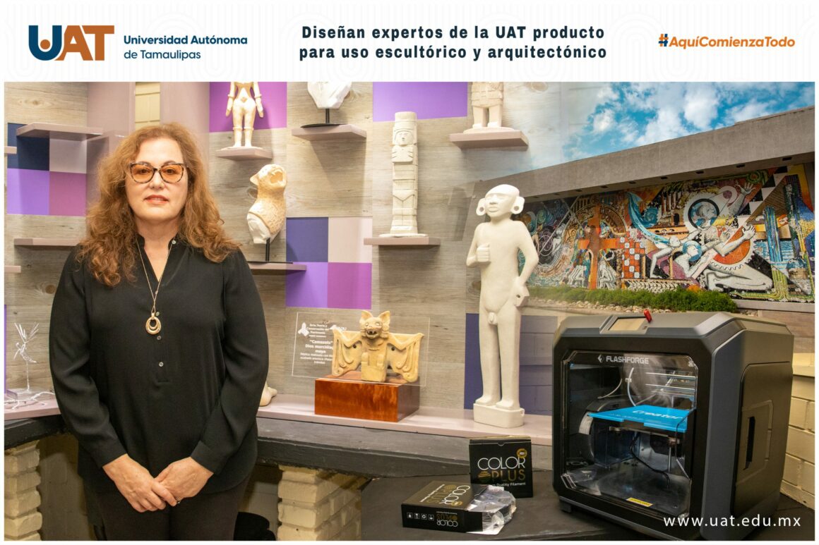 04 Elaboran en la UAT materiales para restaurar piezas de arquitectura y escultura