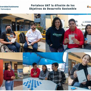 Fortalece UAT la difusión de los Objetivos de Desarrollo Sostenible