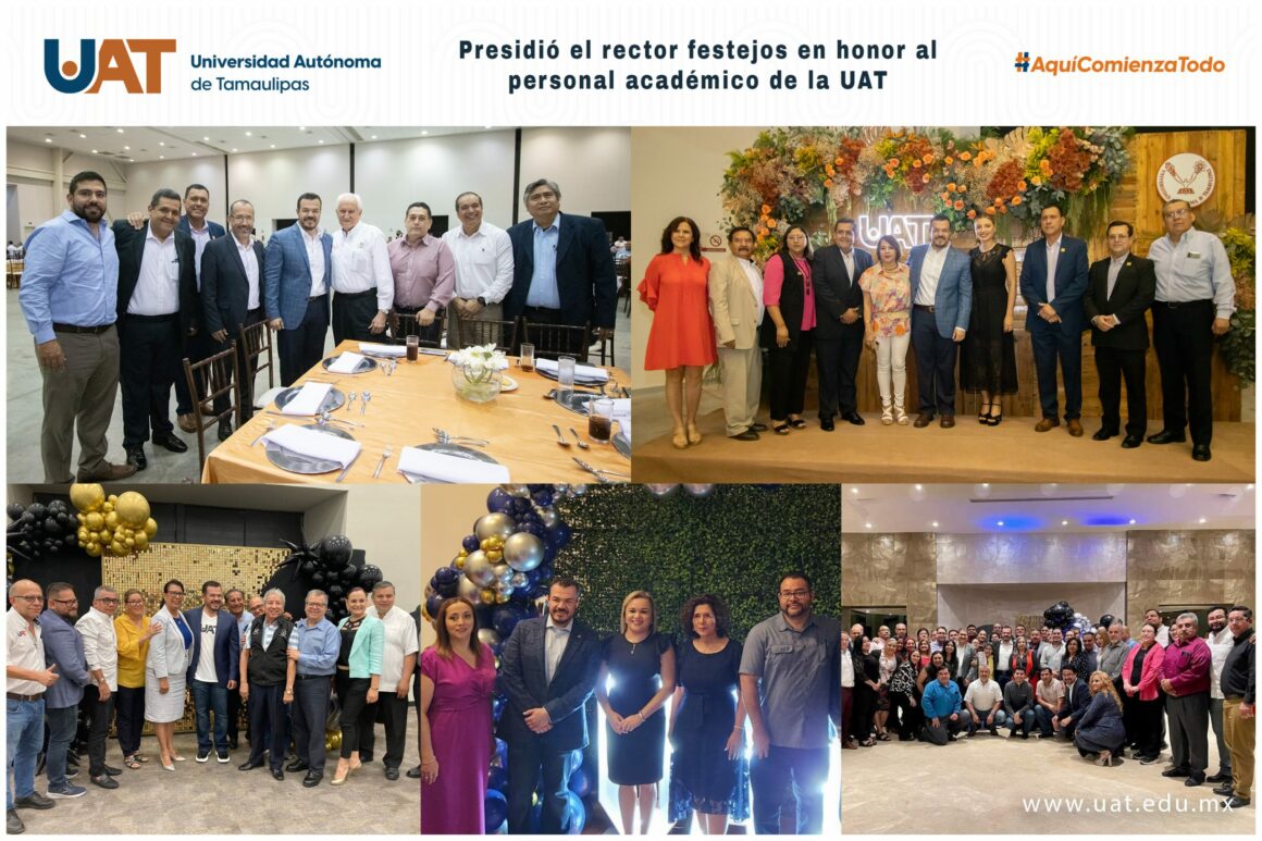 15 Presidió el rector festejos en honor al personal académico de la UAT