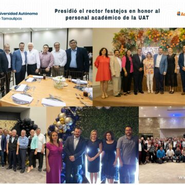 Presidió el rector festejos en honor al personal académico de la UAT
