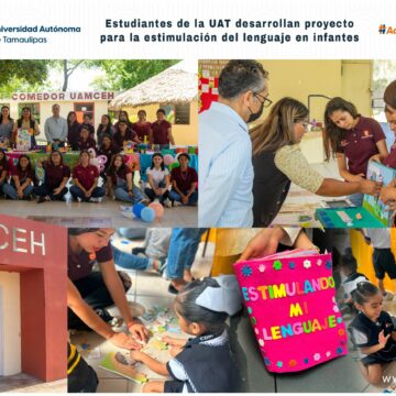 Estudiantes de la UAT desarrollan un proyecto para la estimulación del lenguaje en infantes