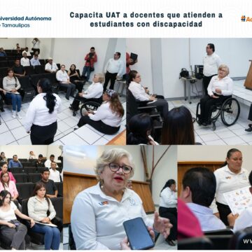 Capacita UAT a sus docentes que atienden a estudiantes con discapacidad