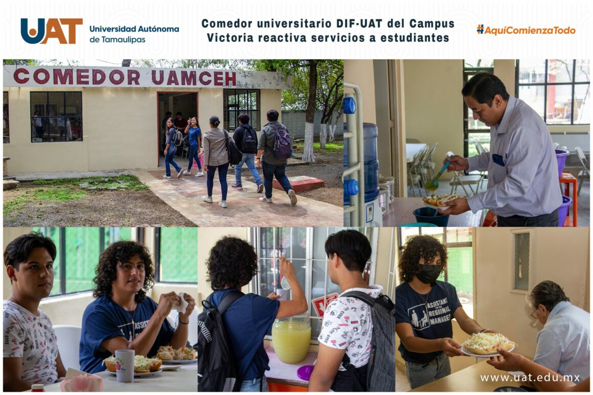 01-1 Comedor universitario DIF-UAT reactiva servicios a estudiantes