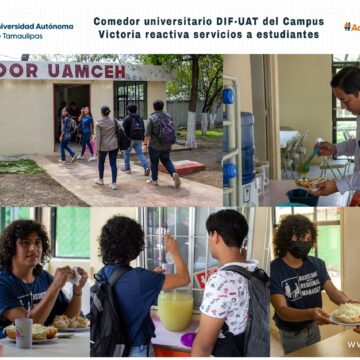 Comedor universitario DIF-UAT reactiva servicios a estudiantes