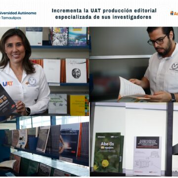 Incrementa la UAT producción editorial especializada de sus investigadores