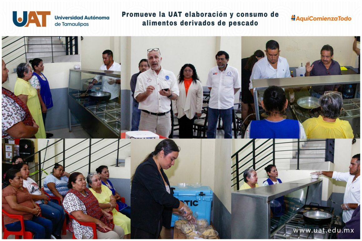 27 UAT promueve la elaboración y el consumo de alimentos nutritivos derivados de pescado