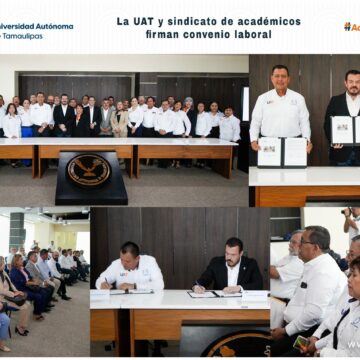 La UAT y su sindicato académico firman contrato colectivo de trabajo