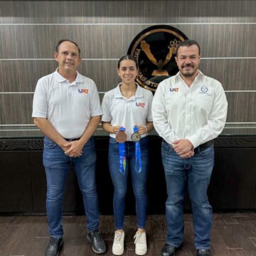 Comparte rector logros de estudiantes de la UAT en los Juegos Centroamericanos y del Caribe 2023
